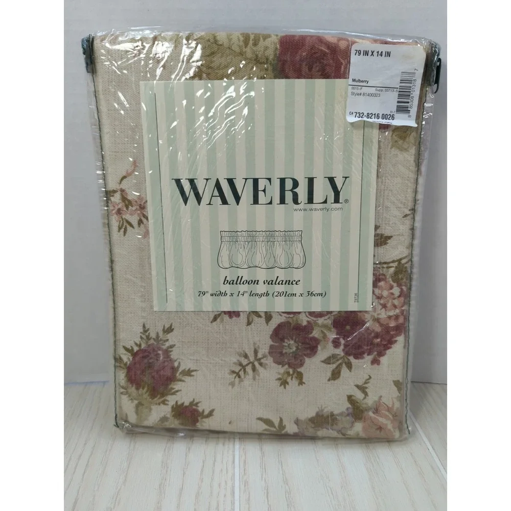Waverly Home Fashions Balloon Valance 79